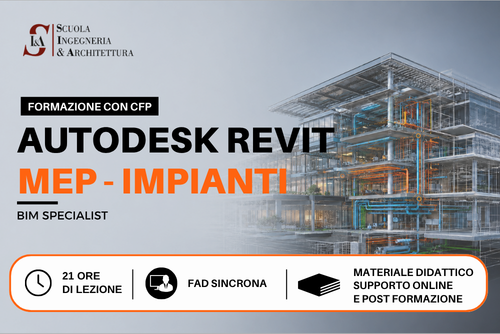 Revit MEP Specialist:<br>Progettazione Integrata degli Impianti 3D<br>CFP Ingegneri, Architetti e Geometri