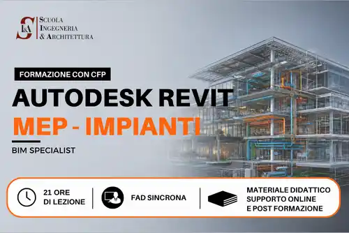 Revit MEP Specialist:<br>Progettazione Integrata degli Impianti 3D<br>CFP Ingegneri, Architetti e Geometri