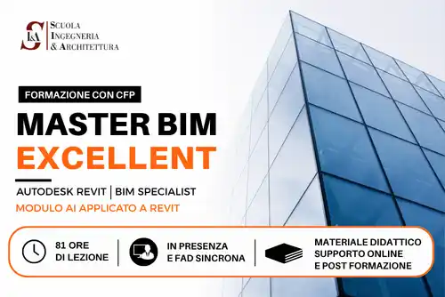 MASTER BIM EXCELLENT SPECIALIST SI&A_81 ore MASTER BIM EXCELLENT SPECIALIST SI&A_81 ore